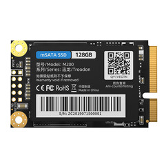 mSATA internal SSD - 128GB - 3D NAND flash