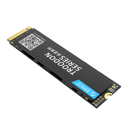 Orico M.2 NVMe interne SSD 2280 - 128 GB - Troodon-Serie - 3D-NAND-Blitz - Schwarz