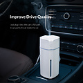 Humidifier suitable for in the car - dual mode - LED lighting - white