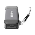 6-in-1 kaartlezer - USB 3.0 - USB-C / Micro-USB / USB - Grijs