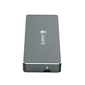 Thunderbolt 3 ™ NVME M.2 SSD Enclosure - 40Gbps - USB-C - Sky Gray