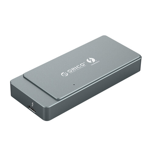 Thunderbolt 3 ™ NVME M.2 SSD-Gehäuse - USB-C - 40 Gbit / s - Sky Grey