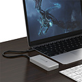 Thunderbolt 3 ™ NVME M.2 SSD-Gehäuse - USB-C - 40 Gbit / s - Sky Grey