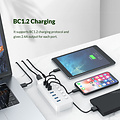 Hub USB 3.0 à 7 ports - BC 1.2 - interrupteurs marche / arrêt - 24W - blanc