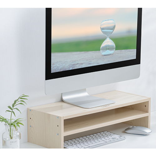 Monitor stand - 20x50cm - Ergonomic posture - up to 20kg