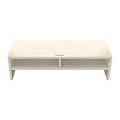 Monitor stand with two storage compartments - 50x20cm