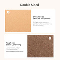 Durable cork mouse pad - 30x60cm - can be used on both sides