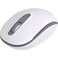 Wireless mouse with silent click - 2.4Ghz - incl. receiver - 2Mbps - white
