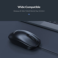Optical mouse and keyboard - Multimedia keys - Cable 1.5m - QWERTY - black