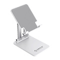 Foldable Tablet Stand - Ergonomic Design - White