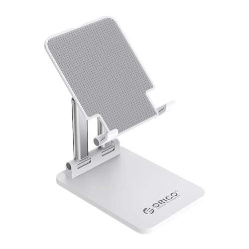 Faltbarer Tablet-Ständer - Ergonomisches Design - Weiß