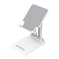 Foldable Tablet Stand - Ergonomic Design - White