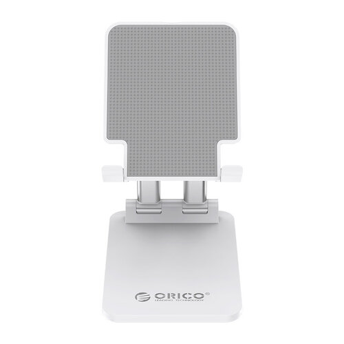Foldable Tablet Stand - Ergonomic Design - White