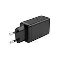 65Watt Fast charge power adapter with 2x USB-C and USB-A – GaN-Tech – Suitable for MacBook Pro