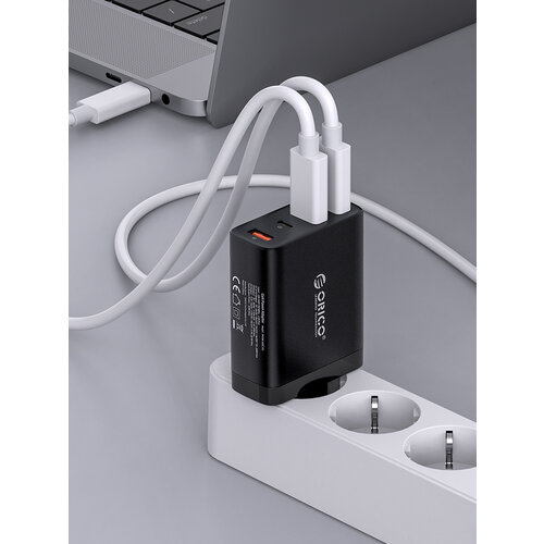 100W Fast Charge Netzteil 3x USB-C und USB-A – GaN-Tech – QC4.0 – Geeignet für Laptops