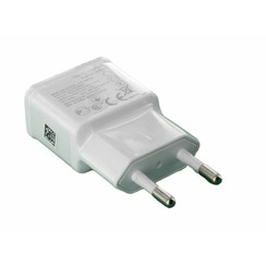 USB AC Lader Wit met 2 Ampère Output