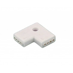 Splitter Connector voor RGB LED strips 90 graden