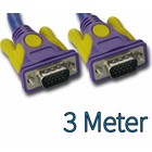 SVGA-Monitor Kabel 3m