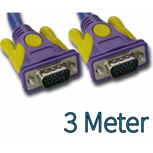 SVGA-Monitor Kabel 3m