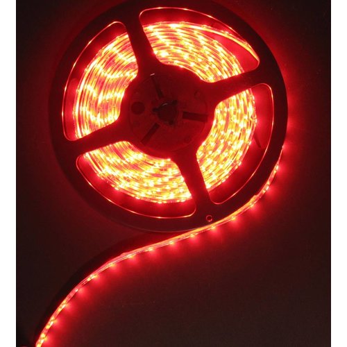 Red 5 Meter 60 LED 12 Volt Orange PCB