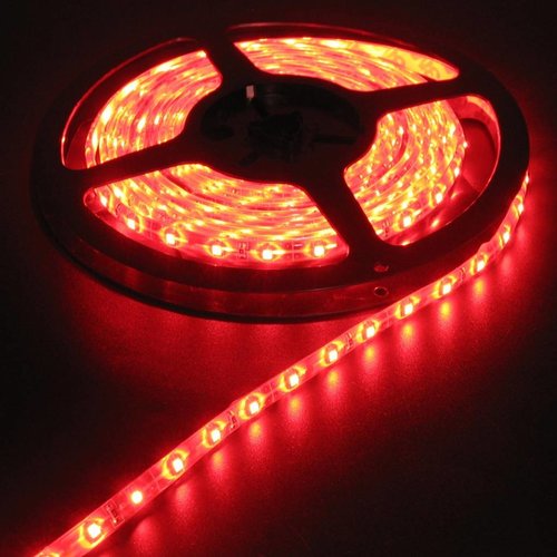 Red 5 Meter 60 LED 12 Volt Orange PCB