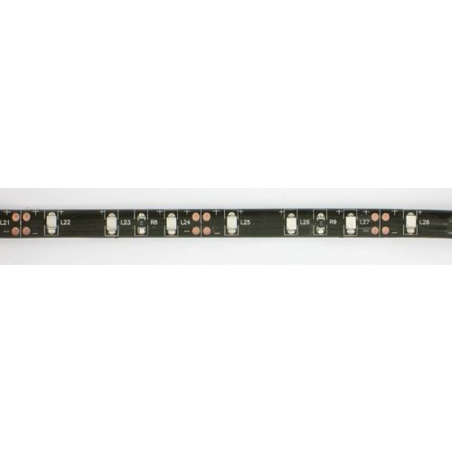 Blue 60led Black PCB 5m IP65