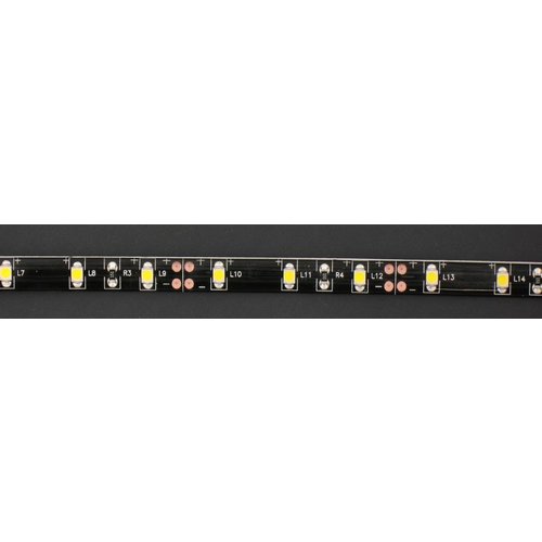 Warm Wit 60led Zwart pcb 5 meter IP65