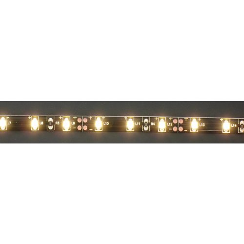 Warm White 5m 60led Black PCB IP65