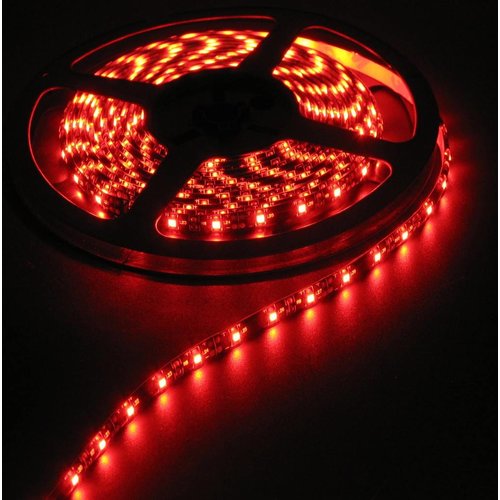 Rouge 60led noir PCB 5m IP65