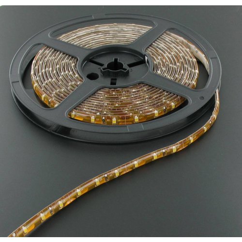 5m blanc chaud 60led orange PCB IP65 complète