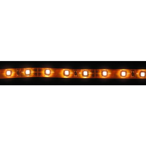 5m blanc chaud 60led orange PCB IP65 complète