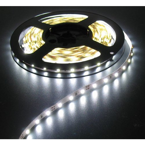 IP20 Cool White 60led white pcb 5m