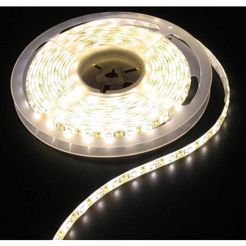 White to Warm White 120 LED White PCB IP65 5m