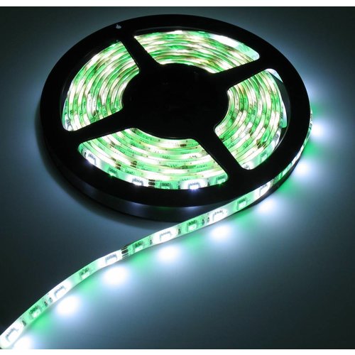 RGB + W LED Strip 60led p / m 5m IP65