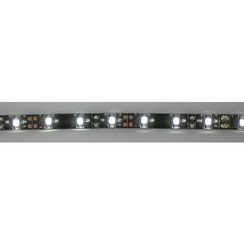 Cold White 60led Black PCB 5m IP65 Complete