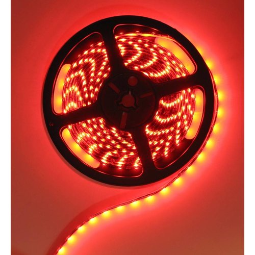 Rouge 60led noir PCB 5m IP65 complète