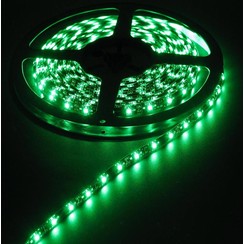 Groen 60led Zwart pcb 5 meter IP65 Compleet