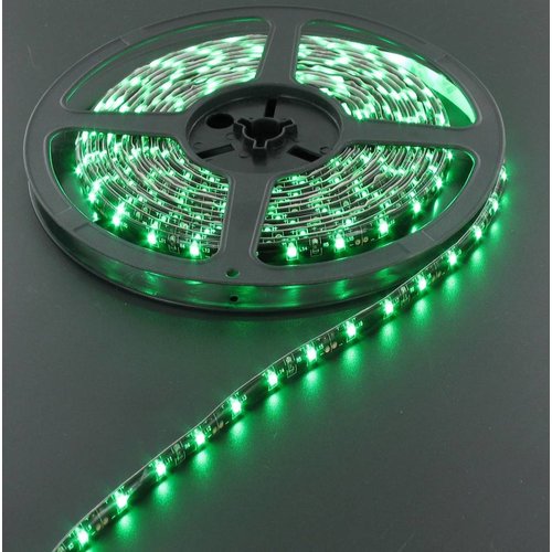 60led noir vert pcb 5m IP65 complète