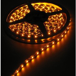 Geel 60led Zwart pcb IP65 Compleet