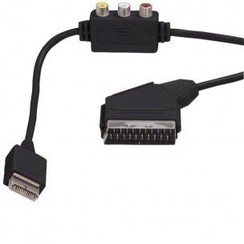 Scart cable with AV for PS1 / PS2 / PS3 - 1.8m