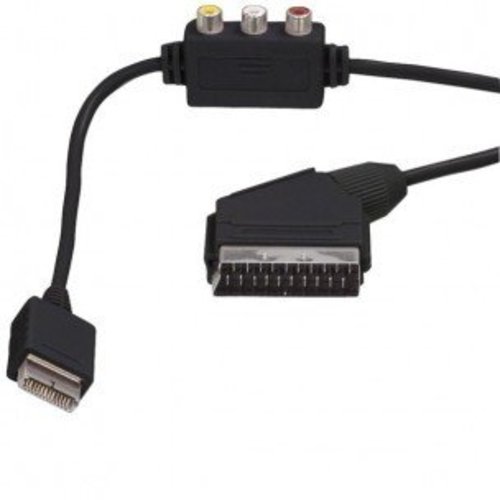 Scart kabel met RCA Composiet voor PS1/PS2/PS3 1.8m