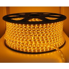 100 Meter High Voltage LED strip Geel