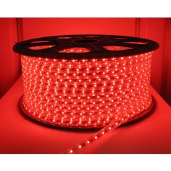 100 Meter High Voltage LED strip Rood