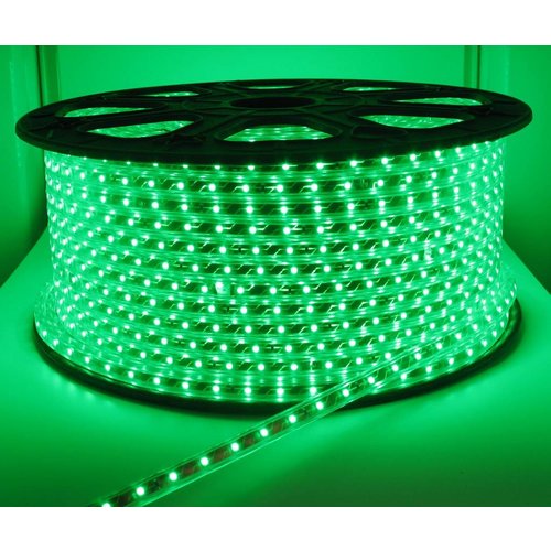 100 Meter High Voltage LED strip Groen