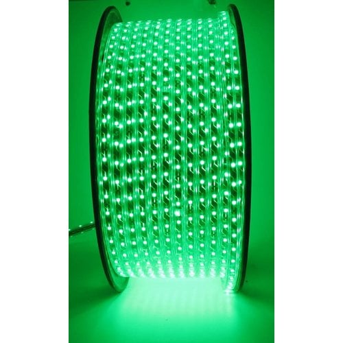 100 Meter High Voltage LED strip Groen