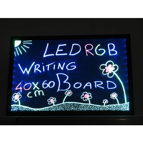 LED Schrijfbord 40 x 30 cm