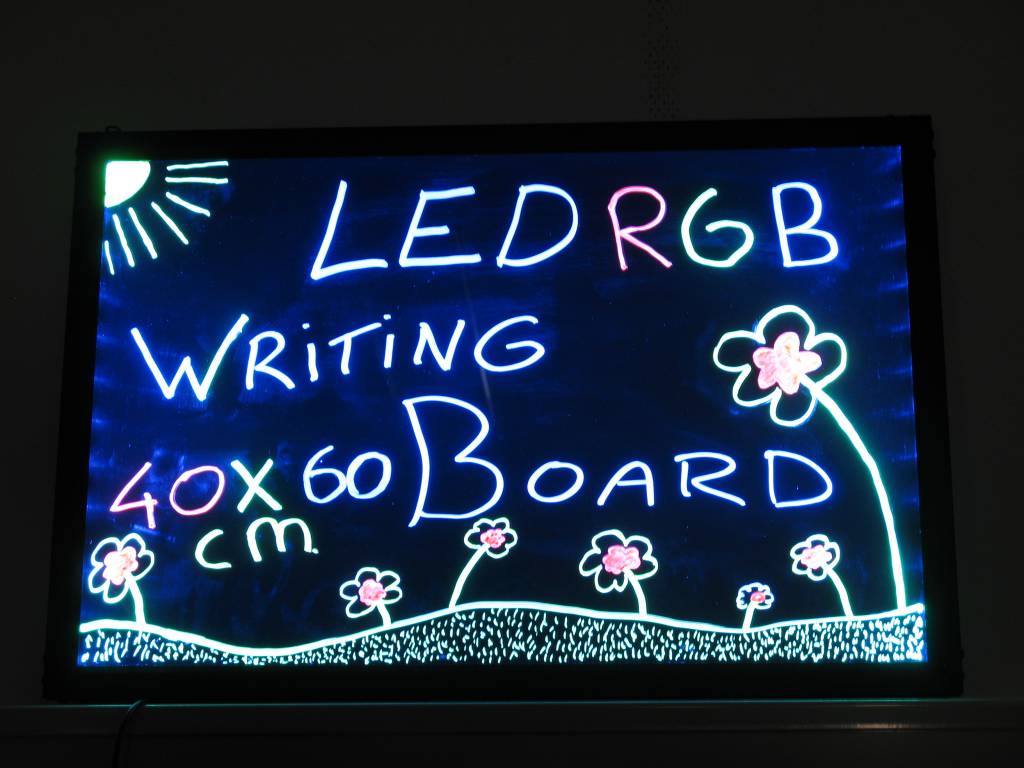 LED Writing board 40 x 30 cm