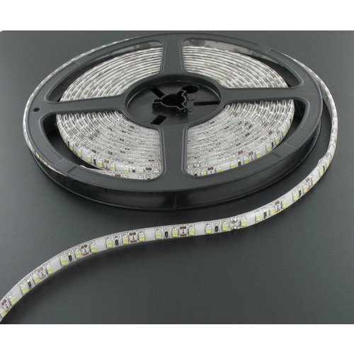 Blanc brillant pcb 5m 120led IP65 complète