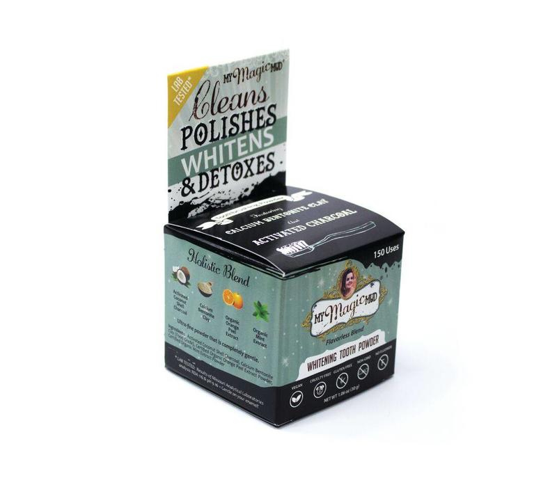 Actieve kool tandpoeder/mint - My Magic Mud