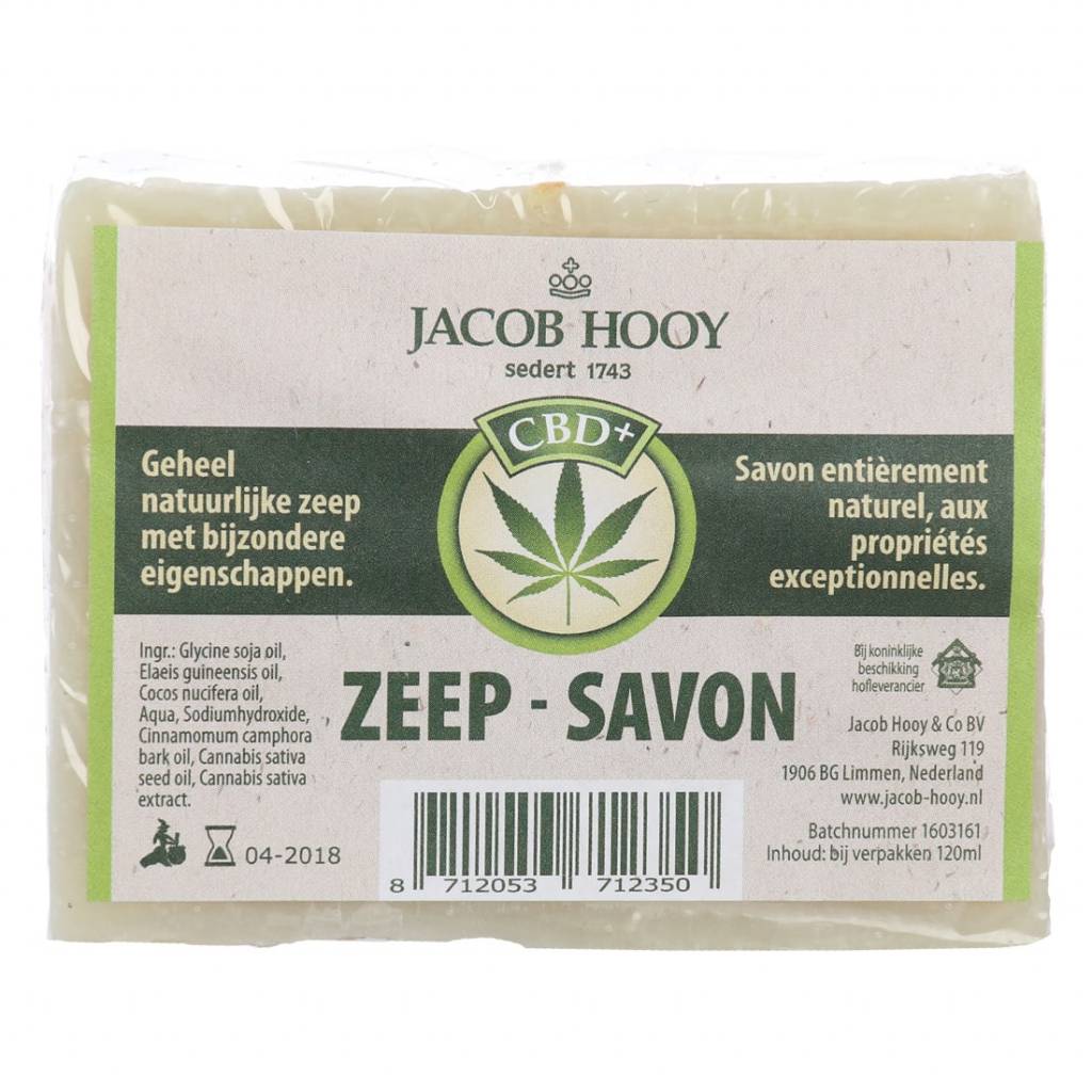 Etna Absorberen Moeras CBD zeep 120 ml - Jacob Hooy - Improve Your Health